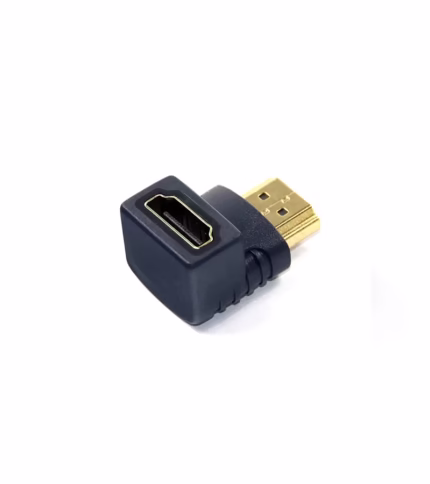 Adaptador Codo HDMI de 90 Grados - HDMI Macho a HDMI Hembra en L - HFM ZZ-Y-AD90
