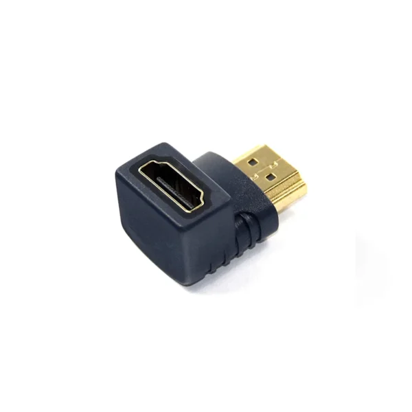 Adaptador Codo HDMI de 90 Grados - HDMI Macho a HDMI Hembra en L - HFM ZZ-Y-AD90