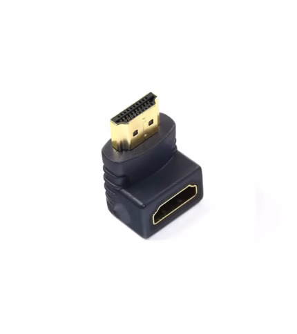 Adaptador Codo HDMI de 90 Grados - HDMI Macho a HDMI Hembra en L - HFM ZZ-Y-AD90