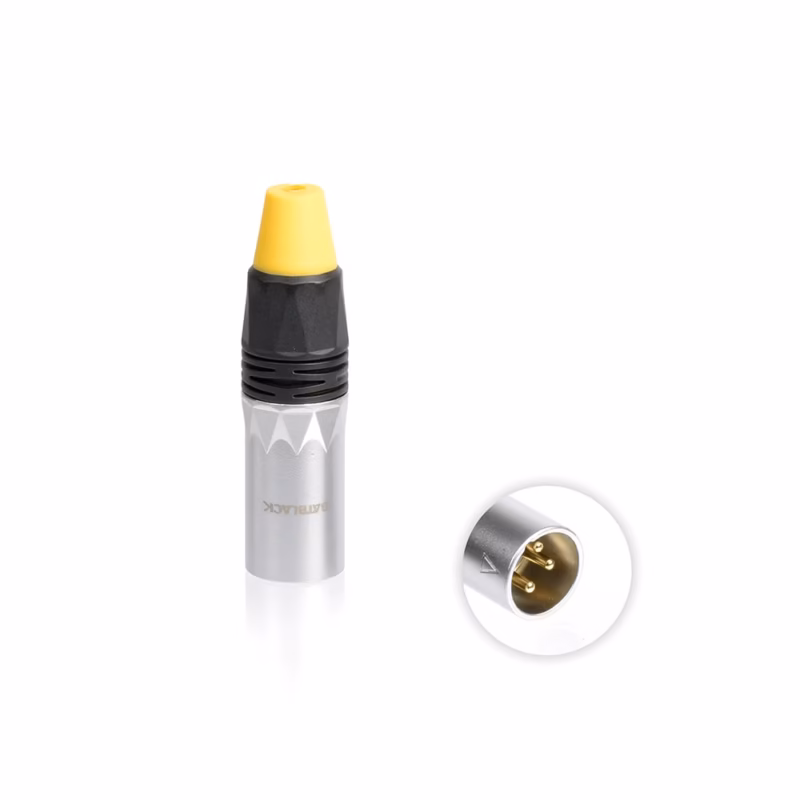 Conector Canon XLR Macho BatBlack LA M