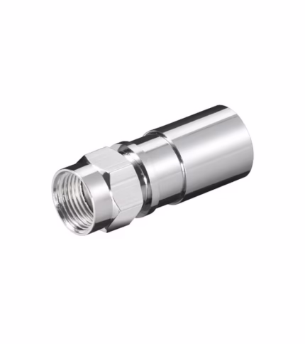 Conector para Cable Coaxial RG6 para Antena aérea o Señal CaTV