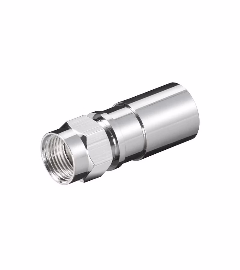 Conector para Cable Coaxial RG para Antena aérea o Señal CaTV