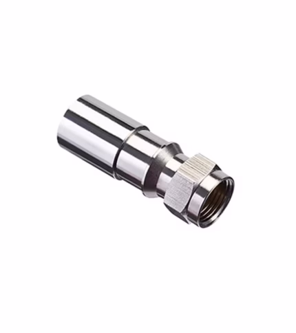 Conector para Cable Coaxial RG6 para Antena aérea o Señal CaTV