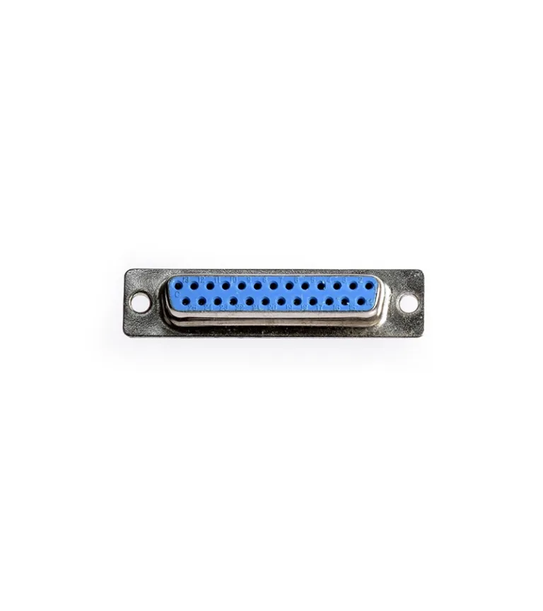 Conector para Impresora DB25 Pines hembra para Soldar, Conector DB25 Hembra