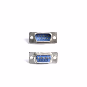 Conector Serial DB9 de 9 Pines para Soldar RS-2329M Conector RS-232 Metálico para Serial DB9 Macho