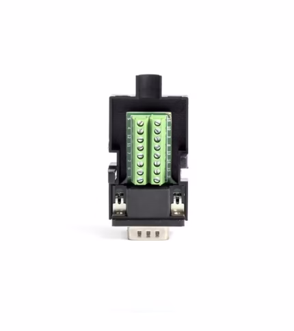Adaptador VGA Macho de 15 pines para reemplazar el Conector VGA con Borneras High Full Max YKZ-VGA01, Terminal VGA macho para Atornillar