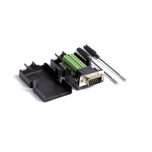Conector VGA Macho con Borneras HFM YKZ VGA