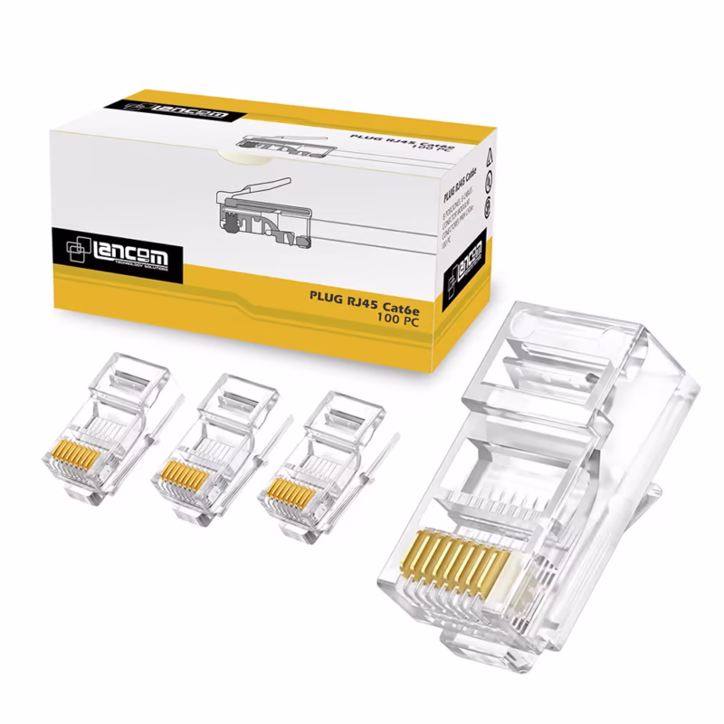Conector RJ Cat Lancom YKZ PRJ LCM | Pack de  Unidades