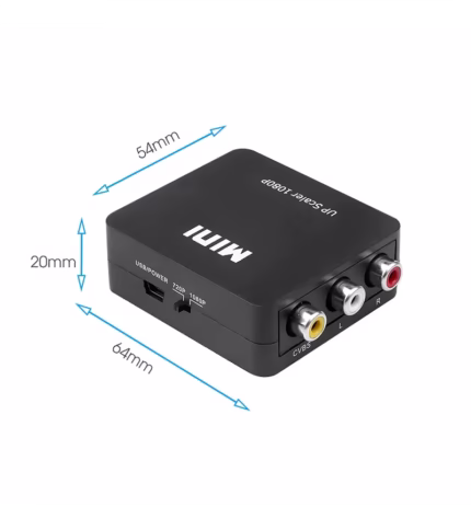 Convertidor HDMI a RCA - American NET GP-174H3-BK