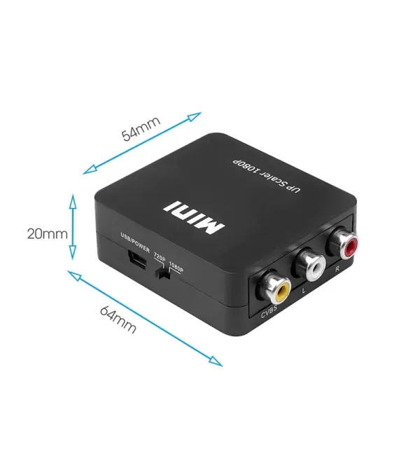 Convertidor HDMI a RCA - American NET GP-174H3-BK