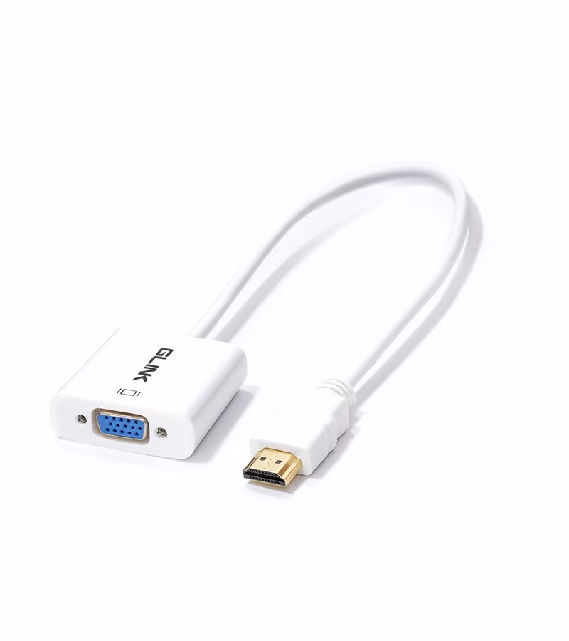 Convertidor HDMI a VGA Glink GL  Cable Adaptador HDMI a VGA