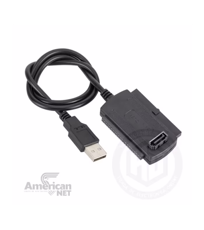 Convertidor IDE SATA a USB  American NET GP  ISU Convertidor IDESATA a USB