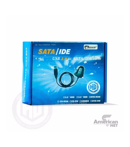 Convertidor IDE SATA a USB 2.0 American NET GP-155-ISU, Convertidor IDE/SATA a USB 2.0