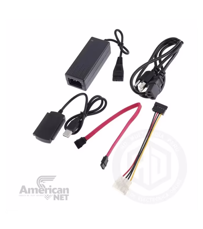 Convertidor IDE SATA a USB  American NET GP  ISU Convertidor IDESATA a USB
