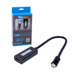 Adaptador Mini-DP a HDMI Full HD 1080p, Cable Adaptador Mini-DisplayPort a HDMI Full HD 1080p | 1920 x 1280 pixeles | Mini DP a HDMI | Trautech