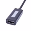 Adaptador Mini DP a HDMI Full HD p Cable Adaptador Mini DisplayPort a HDMI Full HD p |  x  pixeles | Mini DP a HDMI | Trautech