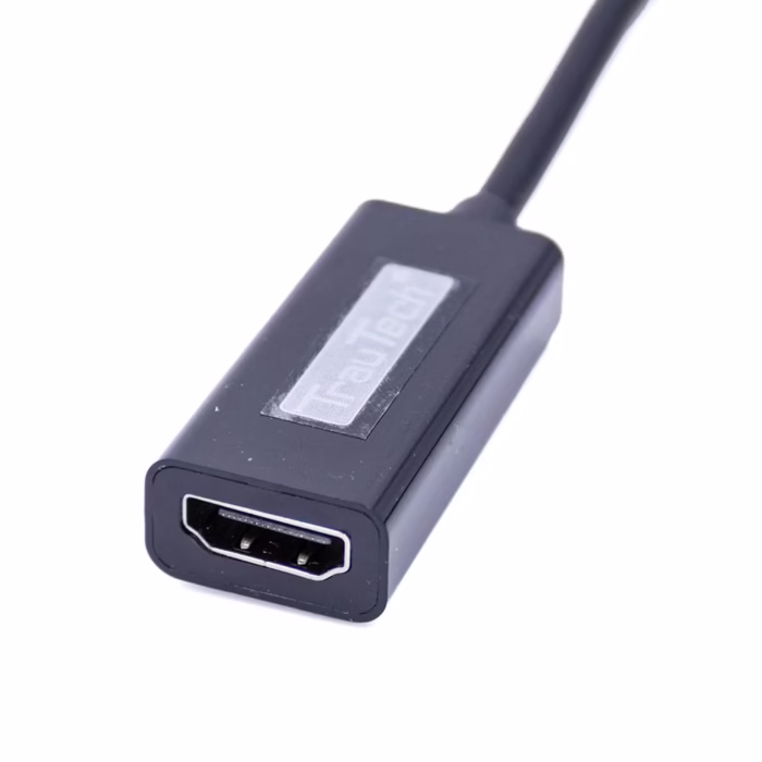 Adaptador Mini DP a HDMI Full HD p Cable Adaptador Mini DisplayPort a HDMI Full HD p |  x  pixeles | Mini DP a HDMI | Trautech