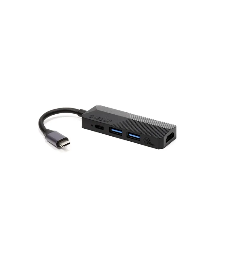 Docking Station Multi Puerto USB C 4 en 1 Orico MDK-4P | HDMI | USB 3.0 | PD de 5V 2A