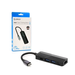 Convertidor Tipo C 4 en 1 ORICO MDK-4P Adaptador USB C a HDMI con 2 Puertos USB y Carga PD - ORICO MDK-4P, Docking Station Multi Puerto USB C 4 en 1 Orico MDK-4P | HDMI 4K@30hz | USB 3.0 | USB C 5v 2A