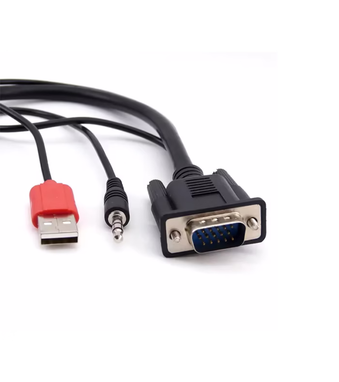 Convertidor VGA a HDMI GP VHUM American NET  Convertidor VGA a HDMI Full HD p   American NET GP VHUM  HD Multimedia PERU SAC