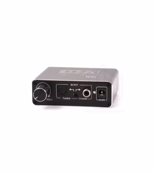 Convertidor de Audio Optico | RCA | Coaxial Digital | MiniPlug 3.5mm | Control de Audio | High Full Max | DA-005