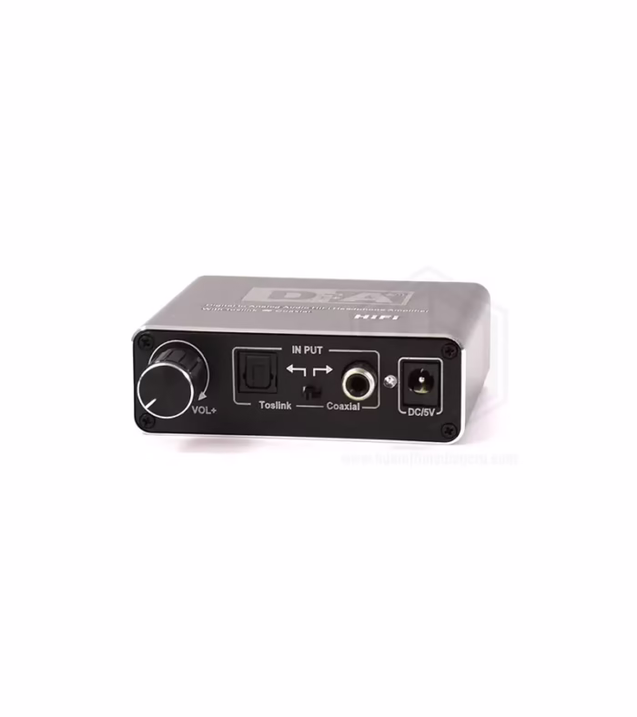 Convertidor de Audio Optico | RCA | Coaxial Digital | MiniPlug mm | Control de Audio | High Full Max | DA