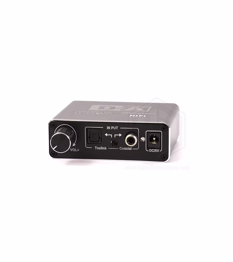 Convertidor de Audio Optico | RCA | Coaxial Digital | MiniPlug mm | Control de Audio | High Full Max | DA 