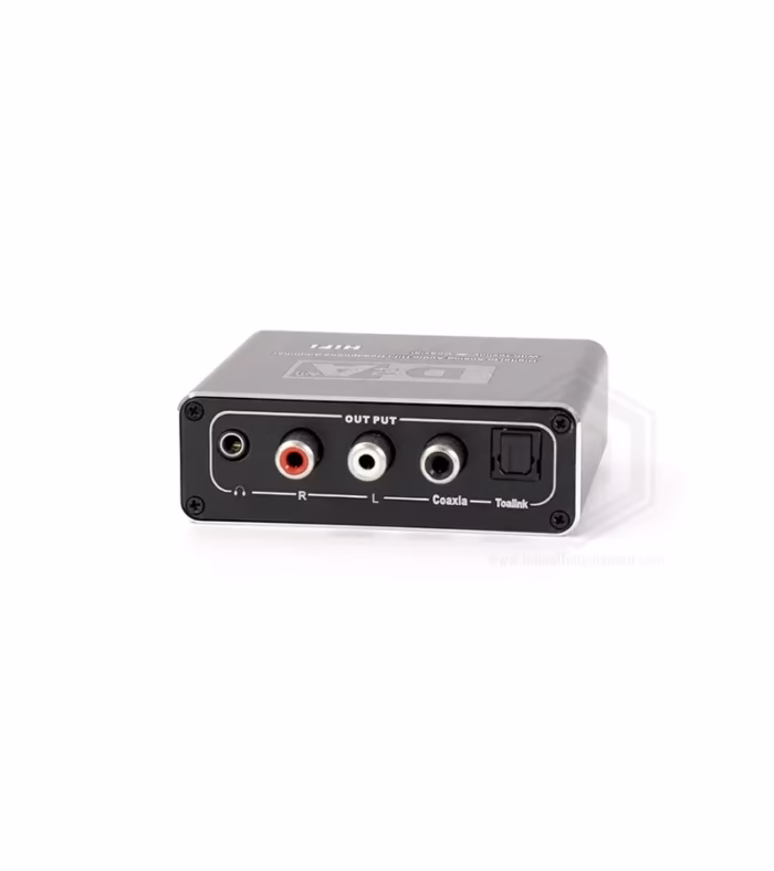 Convertidor de Audio Optico | RCA | Coaxial Digital | MiniPlug mm | Control de Audio | High Full Max | DA