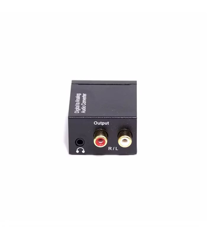 Convertidor de Audio Óptico a RCA American NET GP  RCA Toslink a RCA SPDIF a RCA