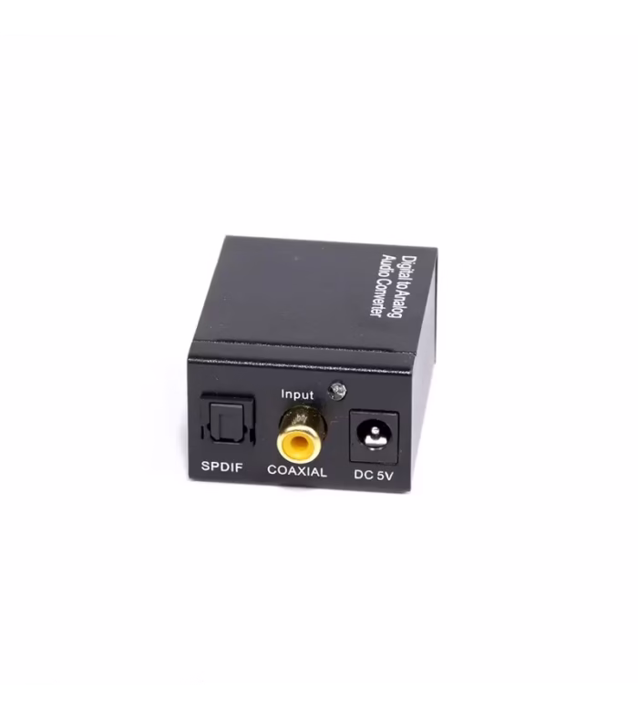 Convertidor de Audio Óptico a RCA American NET GP  RCA Toslink a RCA SPDIF a RCA