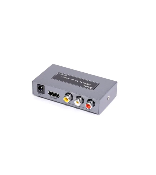 Adaptador HDMI a 3 RCA AV Convertidor Activo Dtech DP-DT7019A Convertidor de HDMI a RCA "CBVS" - Transforma tu experiencia visual
