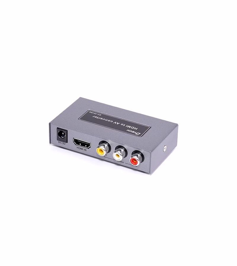 Adaptador HDMI a  RCA AV Convertidor Activo Dtech DP DTA Convertidor de HDMI a RCA CBVS   Transforma tu experiencia visual