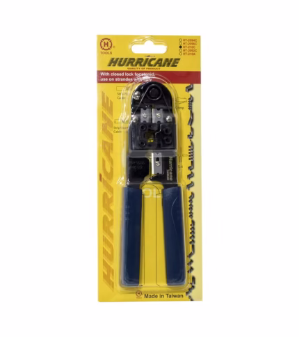 Crimping Tool Rj45 - Alicate Ponchador de Red Hurricane HT-210C