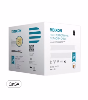Dixon 9061 Cat6a Cable STP Chaqueta LSZH - Color Blanco