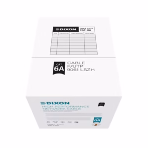 Dixon 9061 Cat6a Cable STP Chaqueta LSZH - Color Blanco