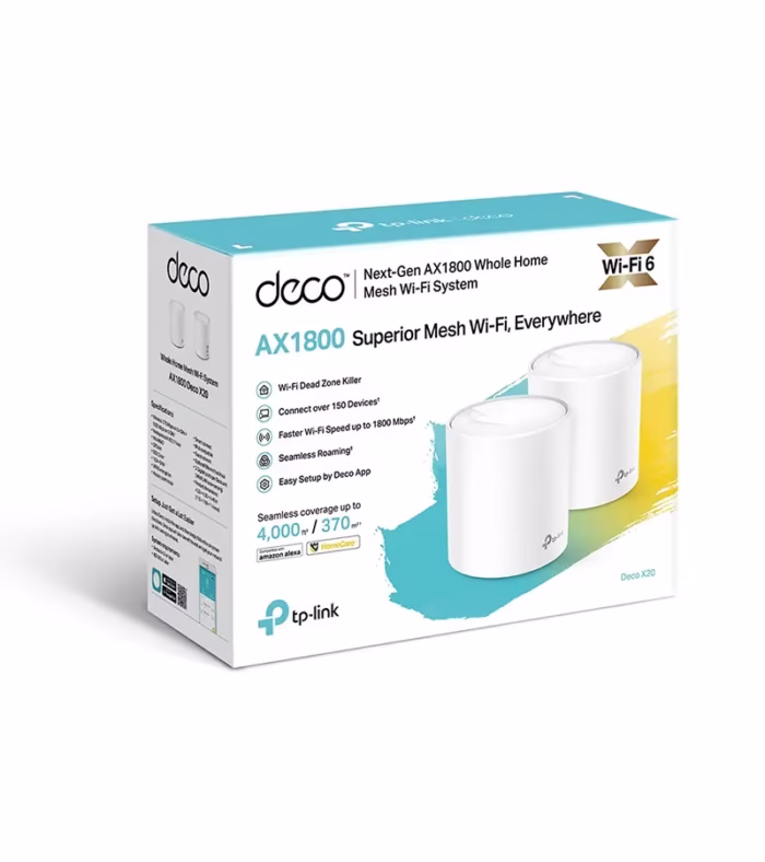 Deco X Pack  Sistema Mesh con Wi Fi AX TP Link