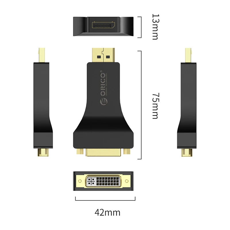 DisplayPort a DVI Compacto ORICO XD-DLFD