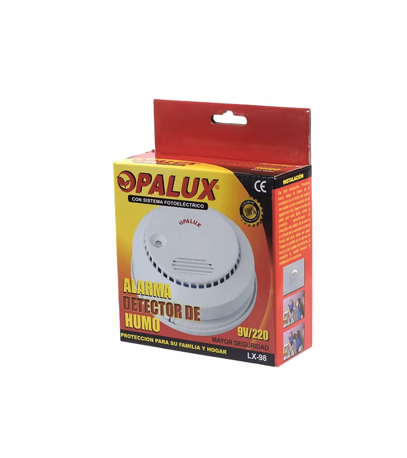 Detector de Humo para Montaje en Techo   Opalux LX 