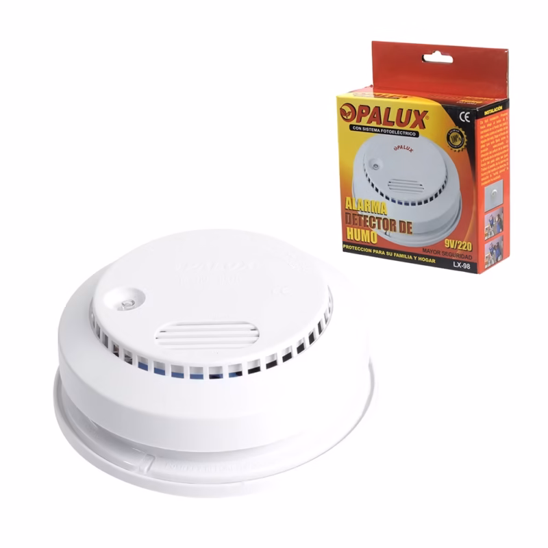 Detector de Humo Opalux LX  | Sensor Fotoeléctrico de Alerta Temprana