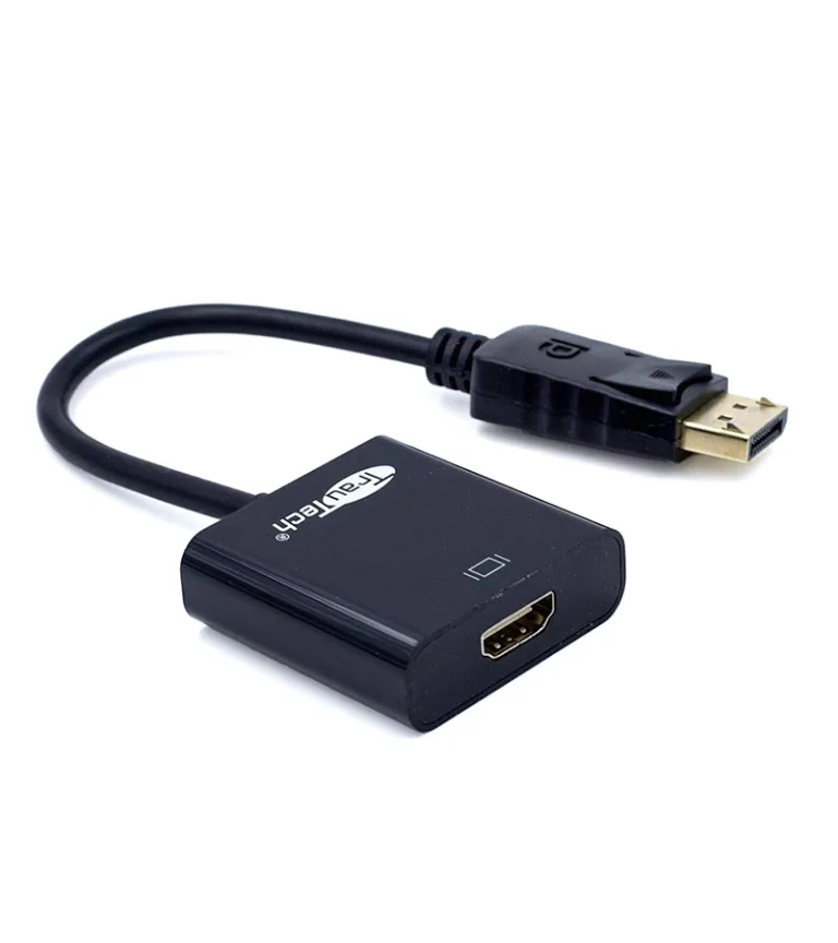 Cable Adaptador DisplayPort a HDMI Trautech PE-DP0092 Full HD 1920x1280 Pixeles