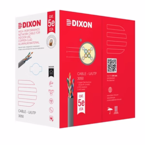 Dixon 3050 Cable de Red Cat5e CCA - 305Mts Chaqueta PVC