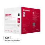 Dixon 3056 Cable UTP Cat 5E CCA para Exterior con UV