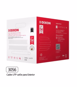 Dixon 3056 Cable UTP Cat 5E CCA para Exterior con UV__01 Dixon Cable UTP Cat E CCA para Exterior con UV