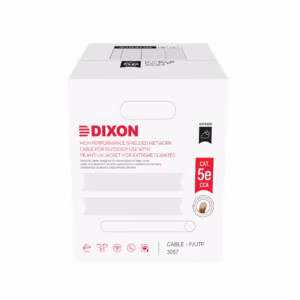 Dixon 3057 Cable FTP Cat 5E CCA para Exterior con Chaqueta UV