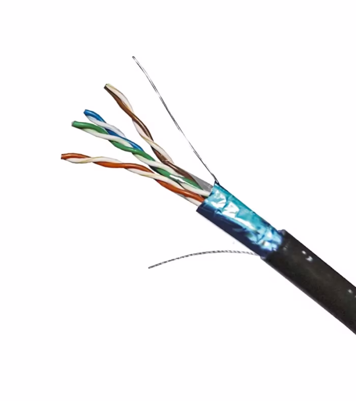 Dixon  Cable FTP Cat E CCA para Exterior con Chaqueta UV