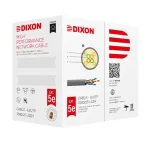 Dixon 7060 Cable UTP Cat5e de 305mts Chaqueta LSZH - Gris