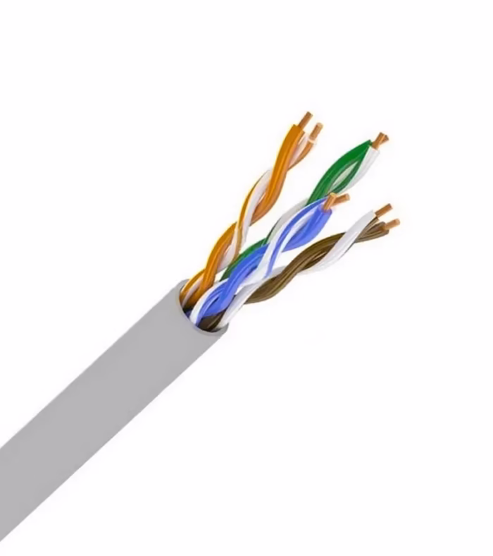 Dixon  Cable UTP Cate de mts Chaqueta LSZH   Gris