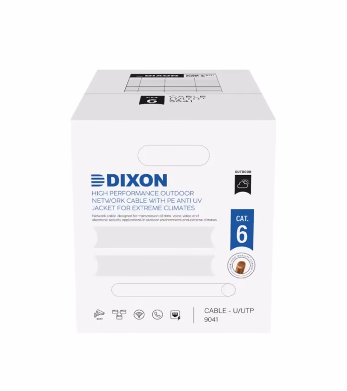 Dixon  Cable Cat para Exterior Chaqueta UV