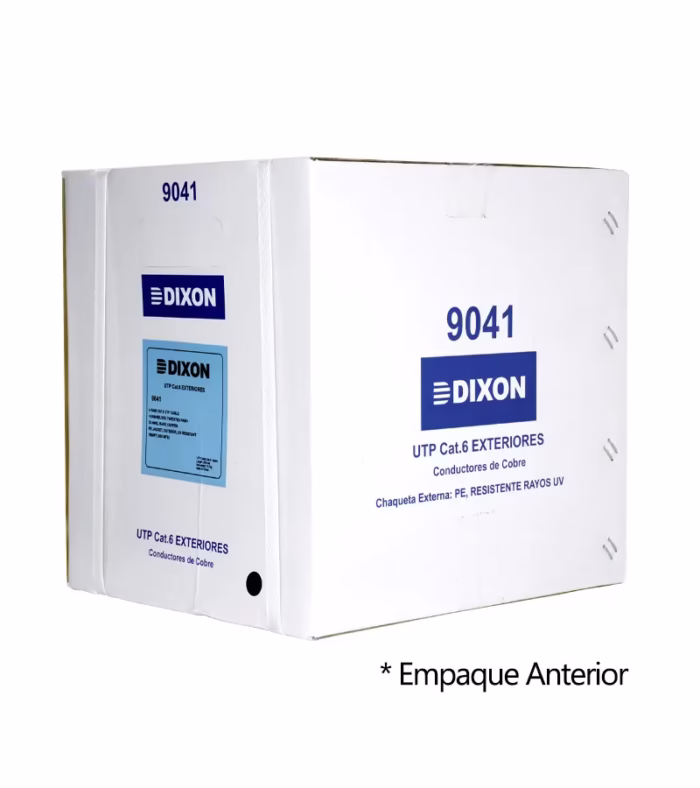 Dixon  Cable Cat para Exterior Chaqueta UV