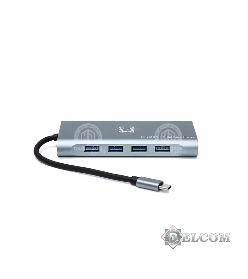 Convertidor USB C  en  Docking Station   Delcom UVYL Docking Station USB C Hub USB Tipo C Dock  en  